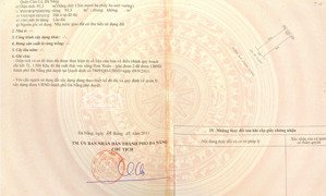 bán đất đường 10m5 võ an ninh - vị trí đầu đường - hòa xuân