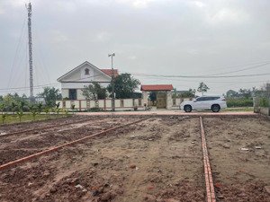 chính chủ thanh khoản gấp 4 lô đất liền kề kcn vsip hải long nam định đang san lấp mặt bằng