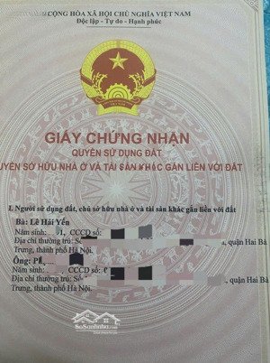 bán đất tại khu tt lữ đoàn 99, binh đoàn 12, thôn dư dụ 1, xã tam hưng, thanh oai, hn