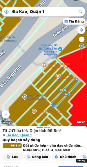 bán nhà c4 - điện biên phủ, đakao, q.1 dt vuông siêu đẹp 4,1m*25m - ngay vòng xoay điện biên phủ