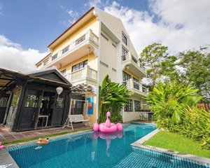 villa thảo điền có hồ bơi riêng, vừa ở vừa thu 250 triệu/tháng hàng hiếm - chỉ 47 tỷ