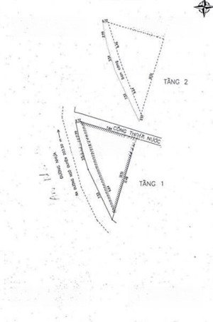 bán nhà 2 tầng lô góc mặt tiền an nhơn gần công viên, ngang 14m
