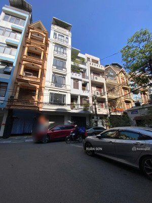 cho thuê nguyên căn tại trung kính đôi, oto tải đỗ thoải mái, dt 55m*7 tầng, thang máy, giá 35tr