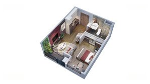 bán căn studio the beverly vinhomes ocean park, 32.8m2 căn loại to, tiến độ thanh toán 2 năm