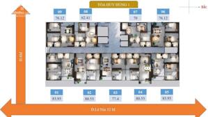 BÁN CHUNG CƯ 81m2 MẶT ĐƯỜNG 32 - CHUNG CƯ HUY HÙNG, P. VINH PHÚ