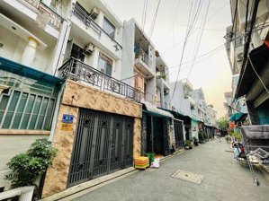 hẻm vip khu nhà giàu dân trí thới an - 4x11m - 4 tầng - giá 5.050 tỷ