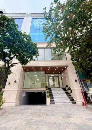 đẹp đỉnh! phố đỗ quang,3 ôtô tránh, mặt tiền khủng, toà 8t thang máy,vỉa hè kd 1.5 tỷ/năm 108m2