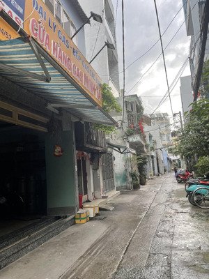 hiếm! nhà hẻm 1 xẹt ô tô- trần đình trọng, tân phú-3 mặt hẻm thông-ngang 4.9m- chỉ nhỉnh 6 tỷ