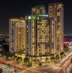 căn 2pn green skyline tbs - tp. hcm đối diện bigc go, cạnh bv hoàn mỹ, trục pvđ về tt q1 chỉ 30p