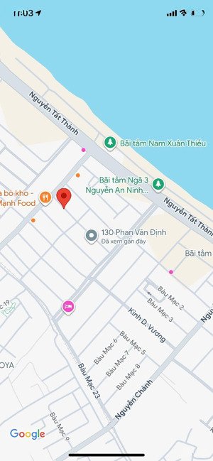 bán đất đường kiệt ô tô phan văn định, sát biển, thông nguyễn an ninh, dt 118m2