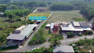 bán lô đất 200m2 ngay sát kcn phước đông, gò dầu, tây ninh. full thổ cư, giá 550 triệu.shr