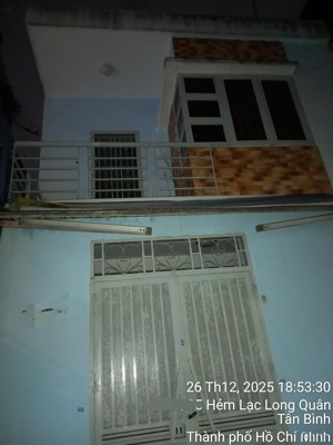 57m2 - hxh lạc long quân - p8 - tân bình - 2 tầng đúc - 3pn - lô góc cực thoáng - chỉ 5,7 tỷ tl