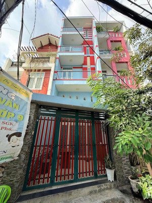 cho thuê nhà nguyên căn trường chinh 4x20m, trệt lửng 3 lầu, 5pn, 5 wc.