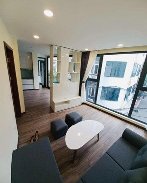 cho thuê căn hộ 1 ngủ 1 khách + , mới xây tại vạn phúc - ba đình. 45m giá 10tr