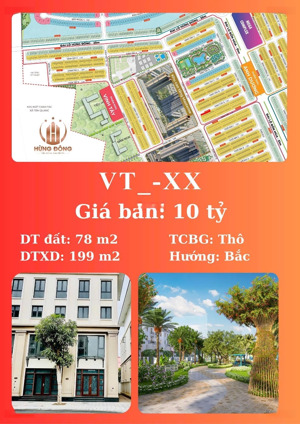 bán bt 5pn, 5wc, 78m2 tại vinhomes ocean park 3, 10 tỷ