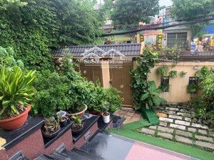 biệt thự sân vườn mt đường trần thái tông, tân bình. 4 tầng + bán hầm 340m2 giá bán 66 tỷ