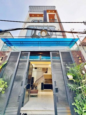 chủ bán nhà gấp full nội thất, sổ riêng ở nơ trang long, p7, q. bình thạnh. giá 8tỷ750, 34,6m2