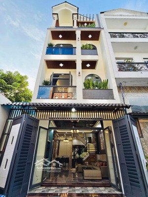 bán nhà hẻm 6m bùi quang là , 4 tầng ngang 5m bề thế , nhỉnh 8 tỷ