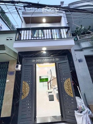 nhà bán đẹp 3x9m 2lầu (5pn 2wc) hẻm ôtô. đường số 12, bhha, bình tân