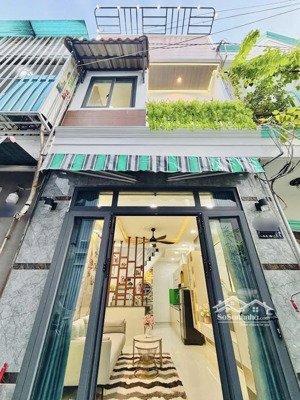 bán nhà 30m2 đầy đủ nội thất 2tỷ800 đường lê văn thọ f16 gò vấp - hoàn công đầy đủ - shr