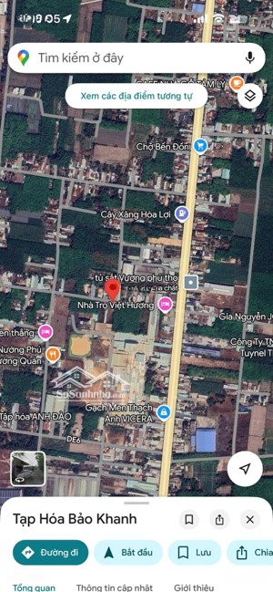 hòa lợi kế ubnd, diện tích 10*25m, thổ cư 120m2 - giá 1.8 tỷ