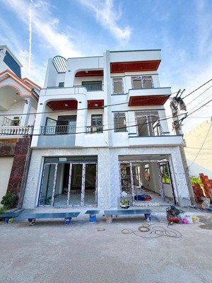 bán nhà phố 1 trệt 2 lầu - hoàn công - kdc hoá an (nay là p. biên hoà)