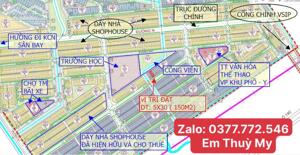 Đất nền VSIP Bình Định 100% thổ cư, sổ hồng riêng từng nền,