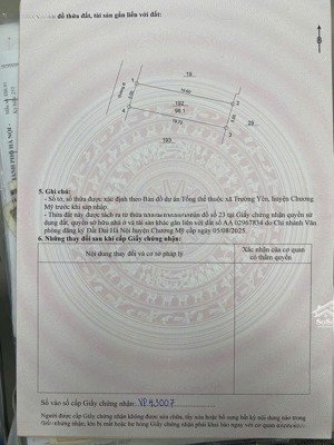 bán đất tại tân yên, xã phú nghĩa, chương mỹ, hà nội, 2,9 tỷ, 98 m2 - giá siêu hời!