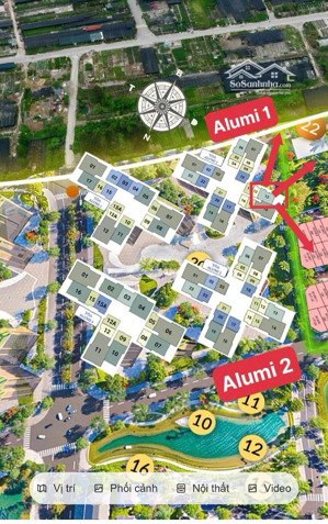 bán căn 2pn góc alumi giá gốc cđt, view ngoài không chắn, tầng trung đẹp, lựa chọn đầu tư an toàn