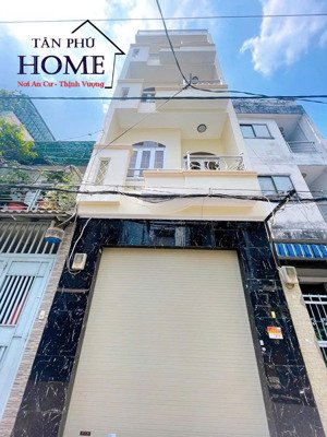 hẻm 6m thông tô hiệu & hòa bình, 4 x 20m, 3.5 tấm 4pn + 3wc + thượng