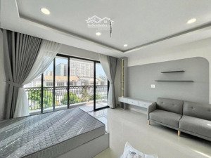 mới 100% - phòng studio nội thất đầy đủ + ban công gần tuyến metro , trường đh - 5,6 triệu