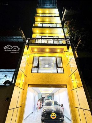 bán nhà phố trạm - long biên | 7 tầng thang máy + 2 ô tô trong nhà - nhà mới đón tết.
