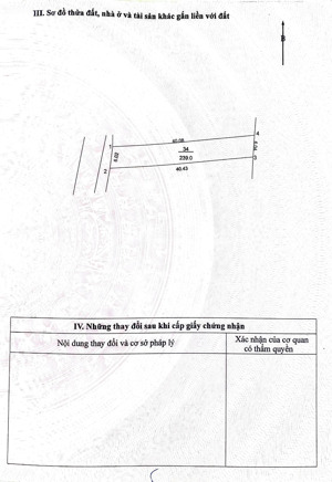 chính chủ cần bán 239 m2 đất thổ cư 100%, mặt tiền đường khoang mái, xã đồng trúc.