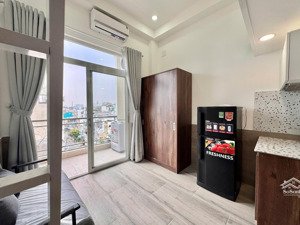 khai trương chdv dạng gác ngay cầu chánh hưng - sát quận 5 - thang máy - ban công, cửa sổ đầy đủ