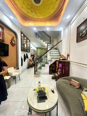 hẻm ngắn nguyễn thái sơn, an nhơn, 4x12, 3t, 4pn, tây nam, 5.8tỷ