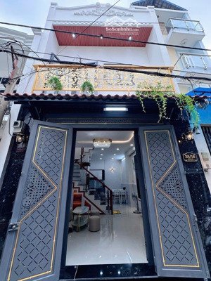 hxh 1/6m gò xoài lê văn quới 4x8m đúc 1 trệt 1 lầu 2pn 2wc giá 3ty5