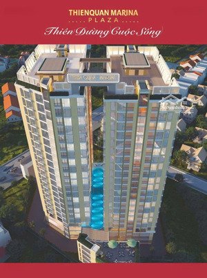 căn hộ thiên quân marina plaza 50m, 2pn, tầng 19, đối diện bệnh viện đh y dược cần thơ