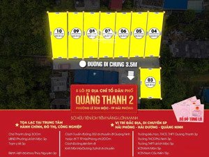 chào bán 2 lô đất quảng thanh thủy nguyên