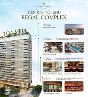 Regal Complex – Tổ hợp bất động sản cao cấp chuẩn sống quốc tế tại trung tâm đô thị ven biển