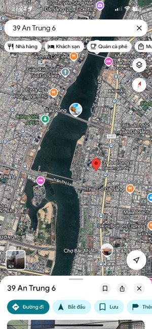 bán nhà mặt phố an trung 6 sơn trà đà nẵng 55m2 mặt tiền 5,5m. lh 