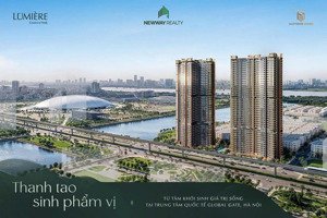 căn hộ 1pn+ lumière essence peak chuẩn sống hạng sang giữa global gate