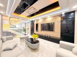 bán nhà 5 tầng mới ở ngay full nội thất khu p/lô,dân trí cao đường tx25, phường thạnh xuân, q12