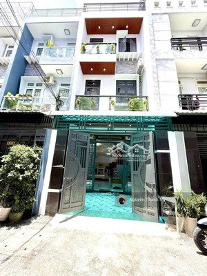 nhà 3 tầng hẻm xe hơi ngay phạm văn chiêu - chợ thạch đà