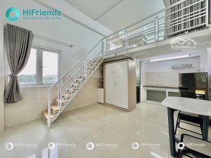 trống lại phòng duplex 2 không gian ngủ, ở được 4 người, 4 xe; 1 trệt 1 gác, rỗng rãi, mới sửa