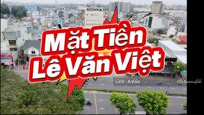 tòa nhà mặt tiền lê văn việt - doanh thu hơn 10tỷ/năm - 261.7m2 - cực hiếm