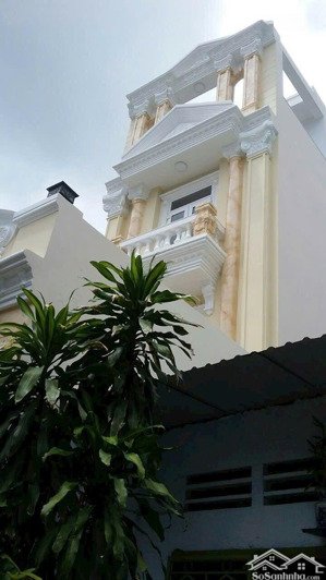 bán nhà quang trung diện tích 105m2 đất, 4 lầu, 10 phòng ngủ. cho thuê thu nhập cao