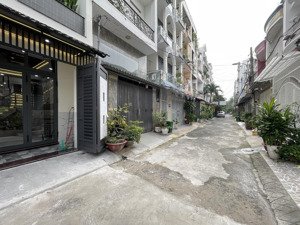 nhà đẹp phạm văn bạch, 60m2 4 tầng 5x12, hẻm ô tô 8m, gần phan huy ích, nhà ga t3, siêu thị pandora