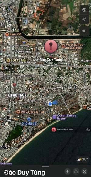 bán 100m mặt tiền đào duy tùng, phú thuỷ ngay lotte giá tốt 3.65 tỷ