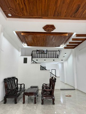 bán nhà 2 tầng hà duy phiên, hòa xuân, nhà mới thiết kế hiện tại, vào ở ngay trước tết