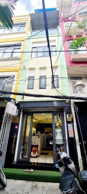 quận 10 - 3/2 - nhà 5 tầng nở hậu - dòng tiền 30tr/th - 60,7m2 - 13.5 tỷ